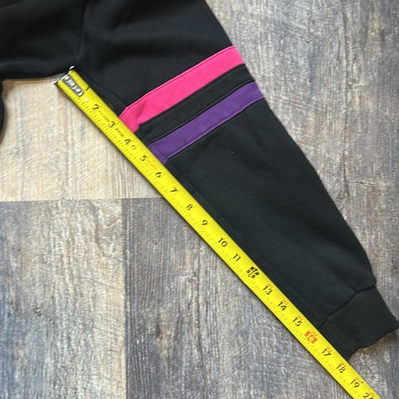 ✌️Dutch Bros Black Dutch LUV Crewneck Sweatshirt XSmall Stripes Patch ‘92 - Picture 7 of 7